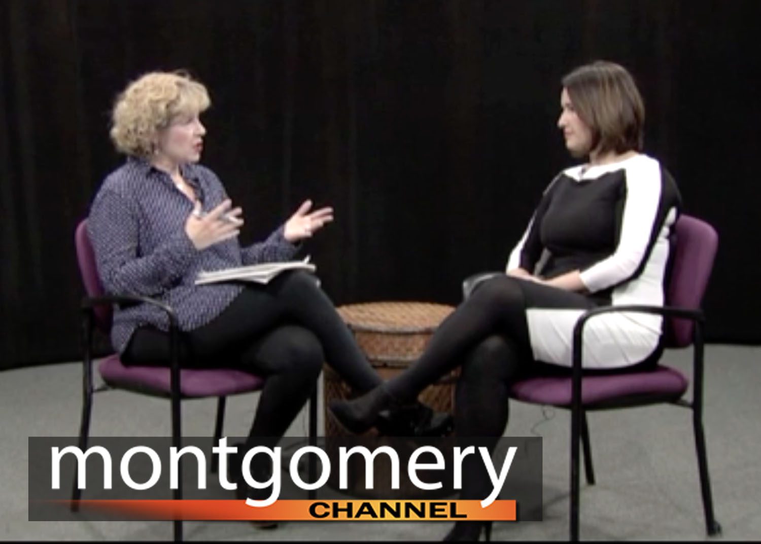 HER’s Natasha Guynes meets with Forward Motion’s Karen Allyn